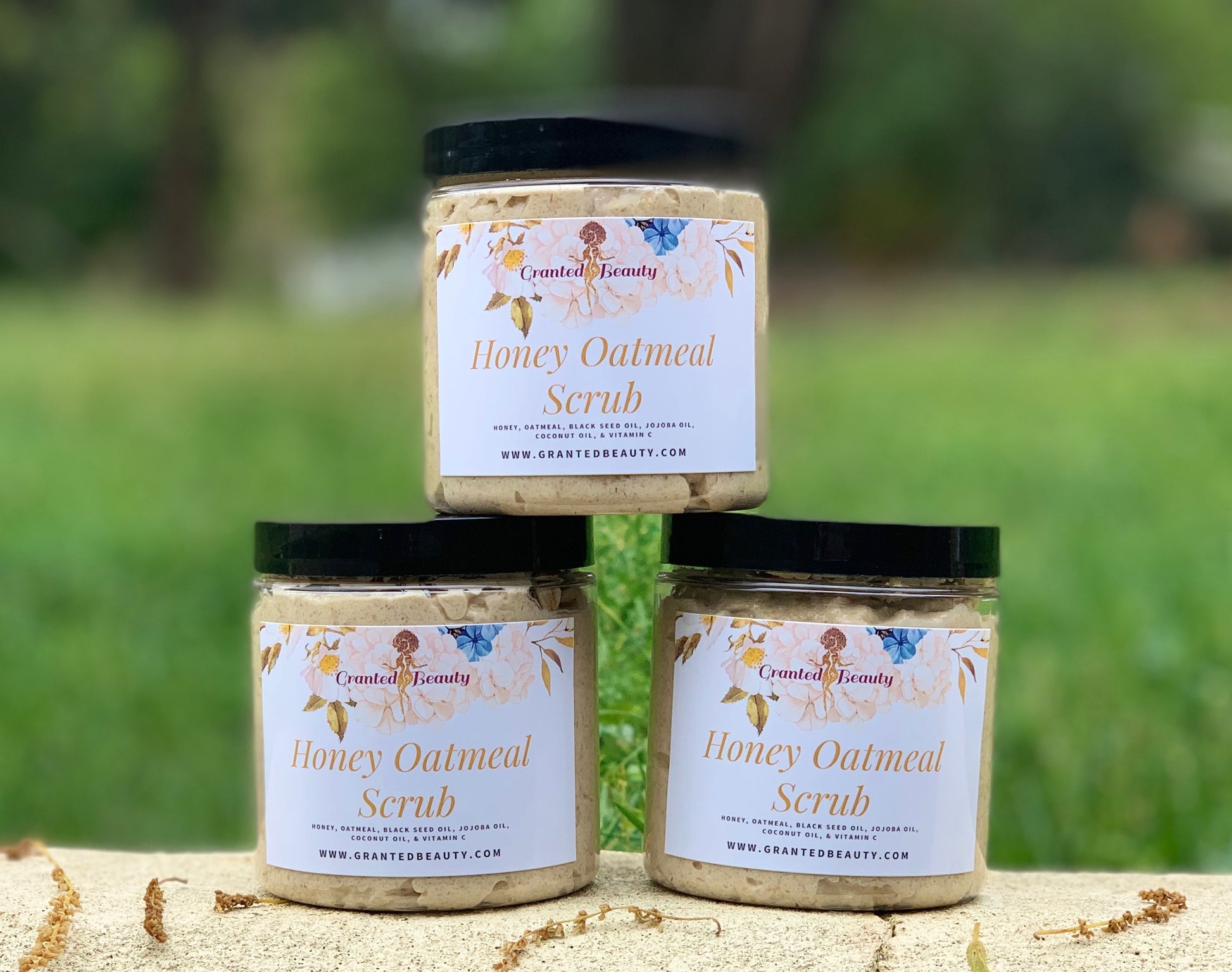 Honey Oatmeal Scrub 8oz